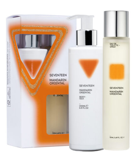 SEVENTEEN MANDARIN ORIENTAL SET BODY SILK 200ML & EDT 50ML