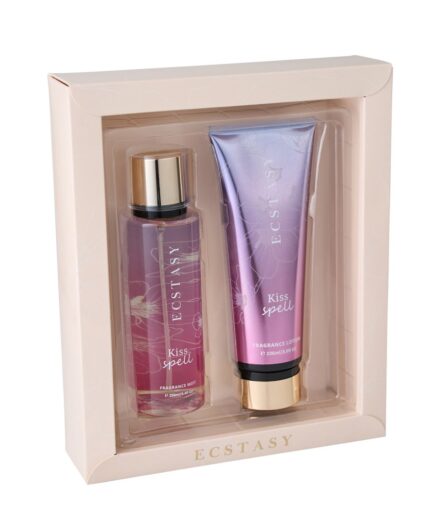 Ecstasy Gift Set - Kiss Spell Body Cream 236ml + Body Mist 250ml
