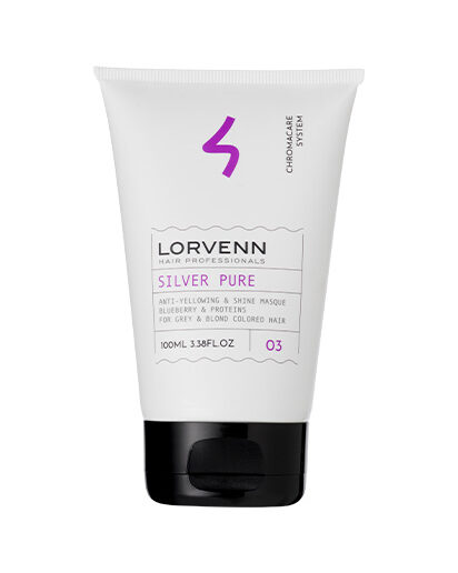 Lorven SILVER PURE ANTI YELLOW маска за коса 100мл