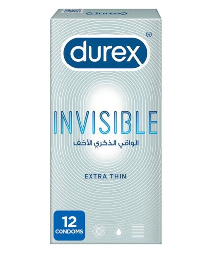 Durex Invisible Ultra Thin 12 кондоми